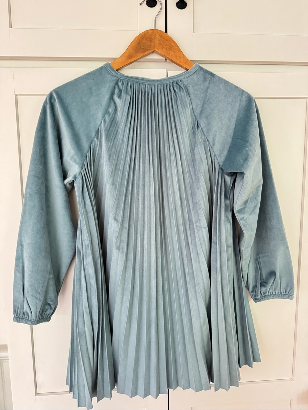 Girls Hanna Anderson velvet dress NWOT
